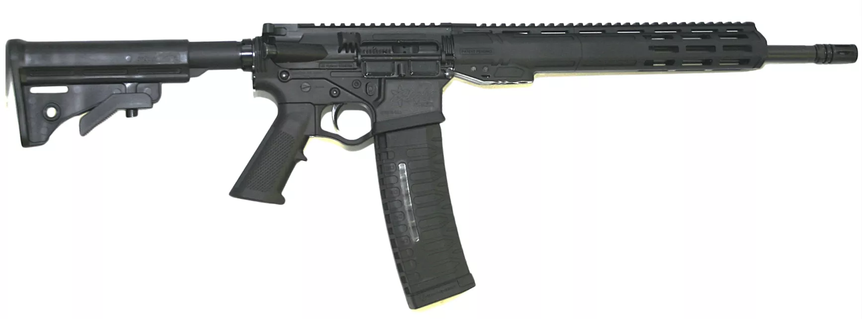 ATI Alpha Maxx 5.56mm Rifle, 16" Barrel, 13" M-LOK Rail, Black, Includes 1-60 Round Magazine 810113114095