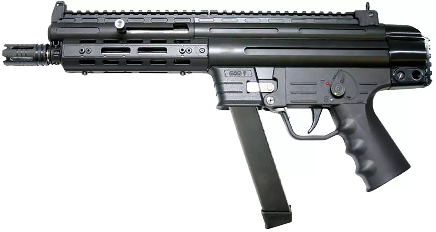 ATI GERGGSG910 GSG-9 9mm Luger 10+1 7.90" Threaded Barrel, M-LOK Handguard