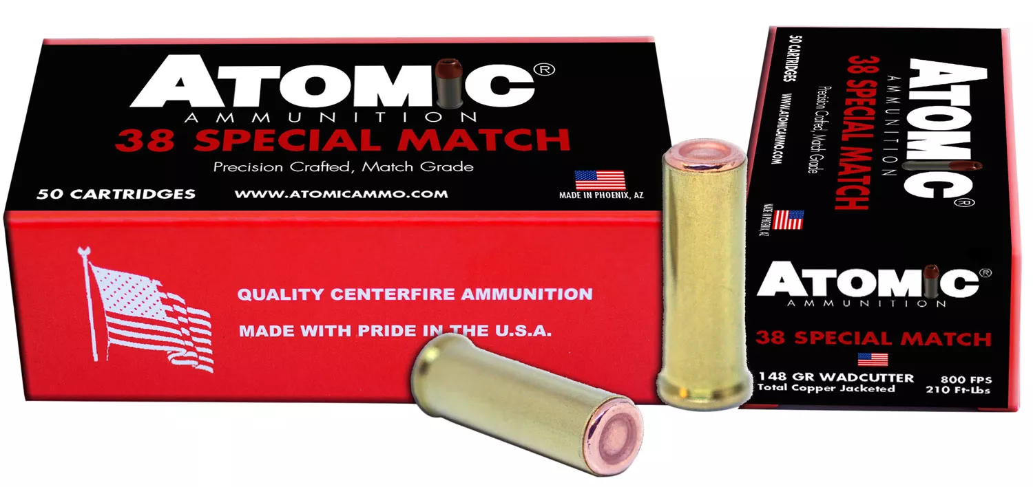Atomic .38 Special 148GR 50 Rounds