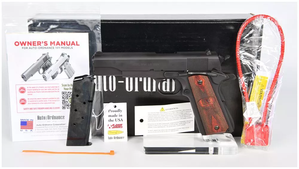 Auto-Ordnance Model 1911A1 U.S. Army .45 ACP Semi-Automatic Pistol
