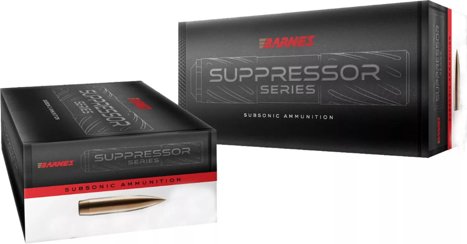 Barnes BAR .308 205GR Subsonic Rifle Ammunition - 20RD