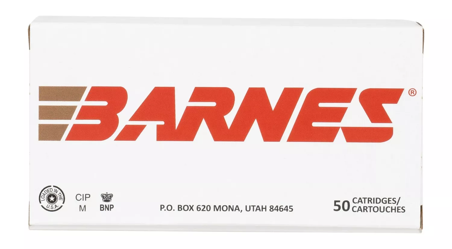 Barnes Bullets 32521 9mmLuger 115gr Sierra Jacketed Hollow Point 50 Per Box/10 Case