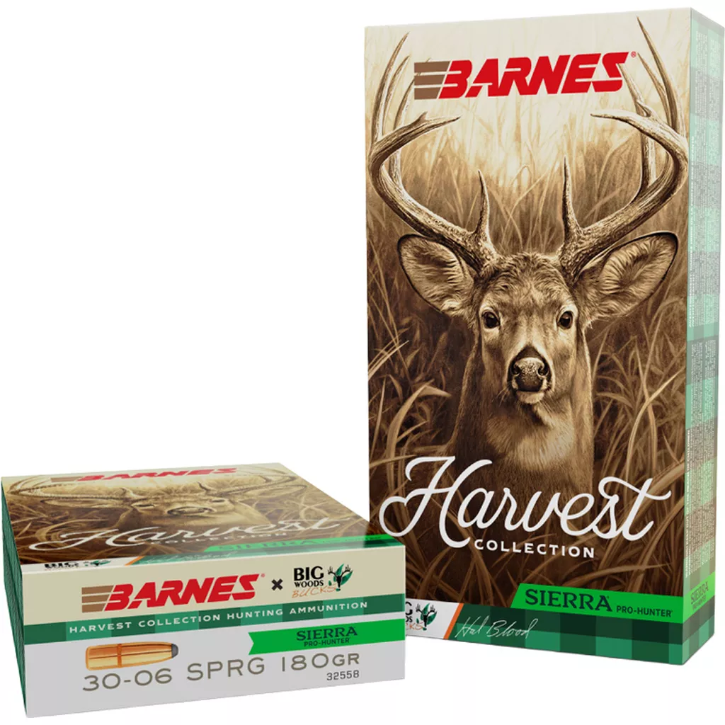 Barnes Harvest Collection 30-06 SPRG Rifle Ammo - 180 gr.