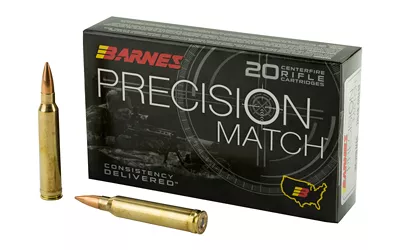 Barnes Precision Match .300 Win Mag 220gr Ammunition