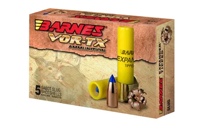 Barnes VOR-TX 20GA Slug Ammunition - 250GR, 3