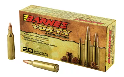 Barnes VOR-TX .22-250 Remington 50gr TSX Ammunition
