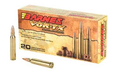 Barnes VOR-TX .223 Rem 55gr TSX FB Ammunition - 20 Rounds