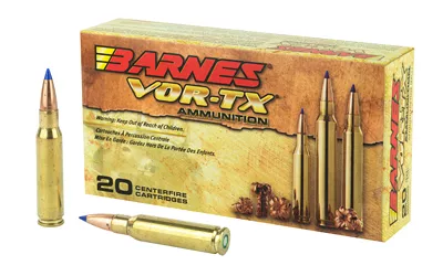 Barnes VOR-TX .308 Win 130gr TTSX Ammunition - 20 Rounds