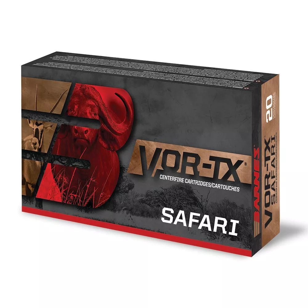 Barnes VOR-TX Safari .458 Win Mag 450 gr Ammo - 20/Box