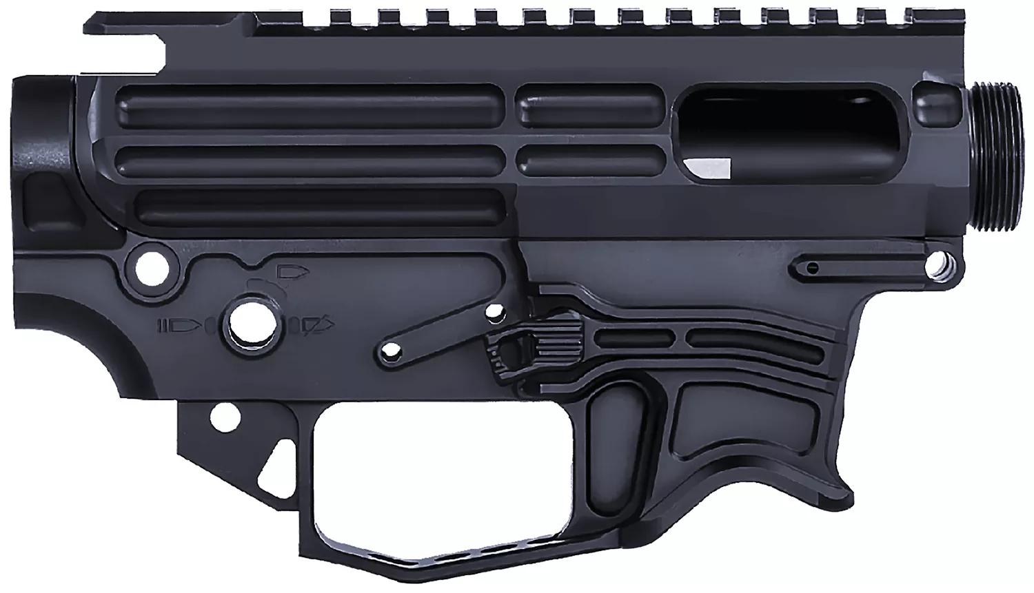 Battle Arms Development XIPHOS-SET Xiphos Lower Receiver 9mm Luger Aluminum Black Anodized for Glock