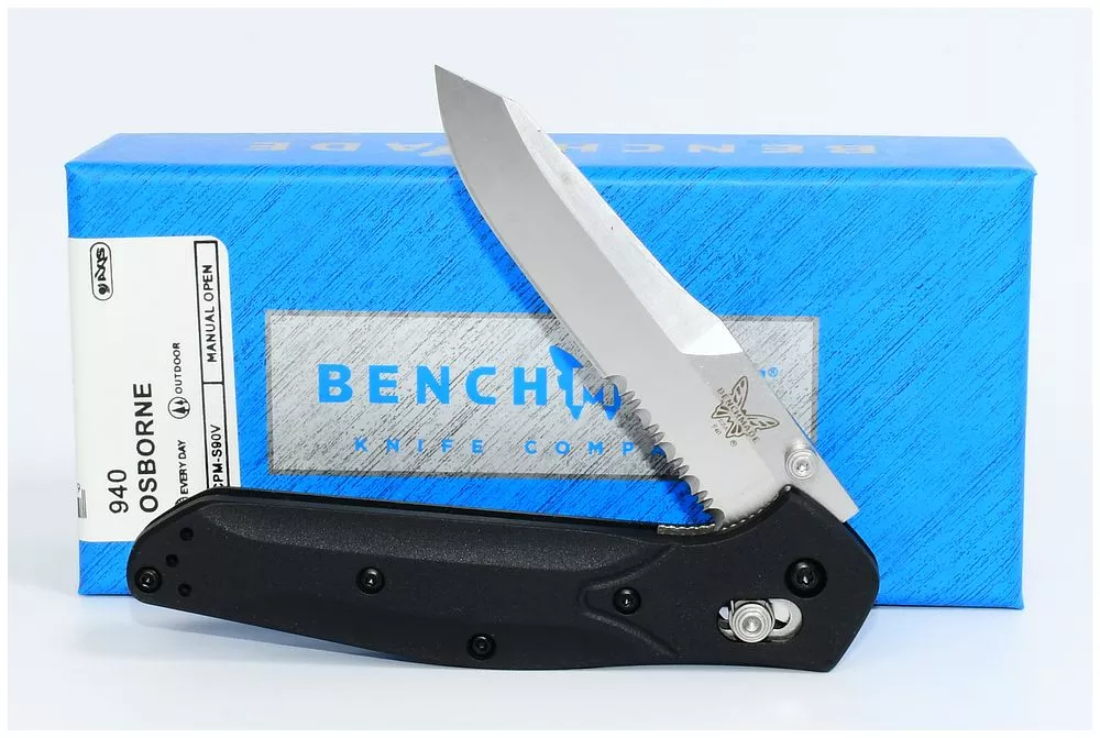 Benchmade 940 Osborne Folding Knife, CPM-S90V Blade, AXIS Lock