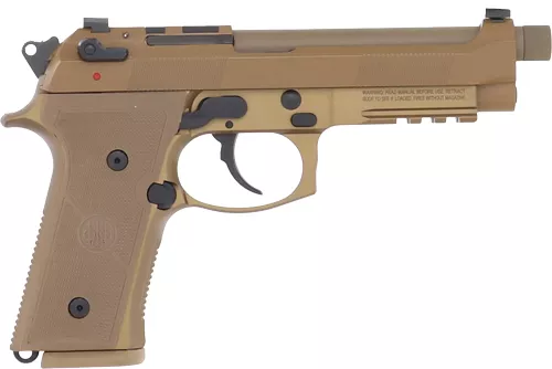 BERETTA M9A4 G 9MM Semi-Auto Handgun - Tan, Optics Ready