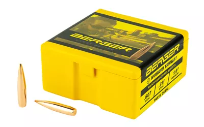 Berger .264 140 Grain Hybrid Target Bullets - 100 Count