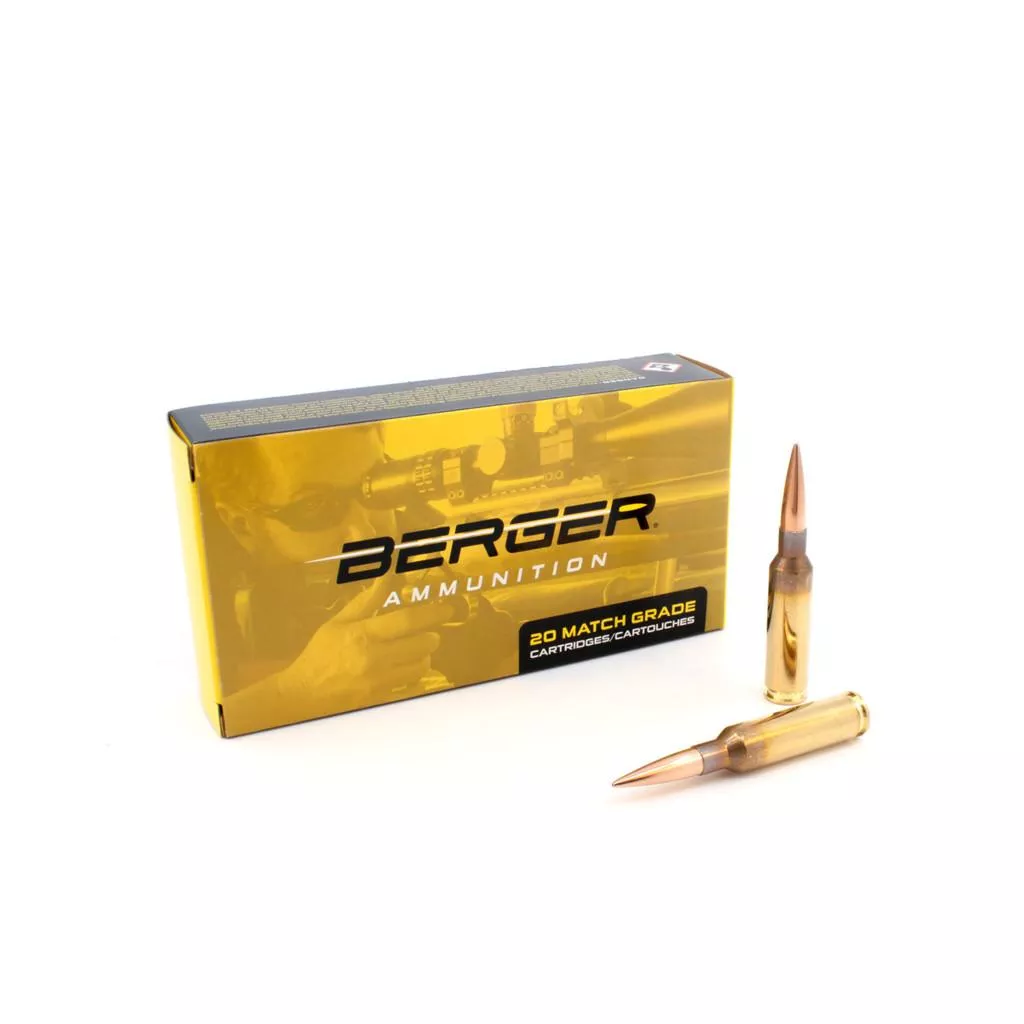 Berger 6.5 Creedmoor Target Rifle Ammunition - 153.5 gr LRHT