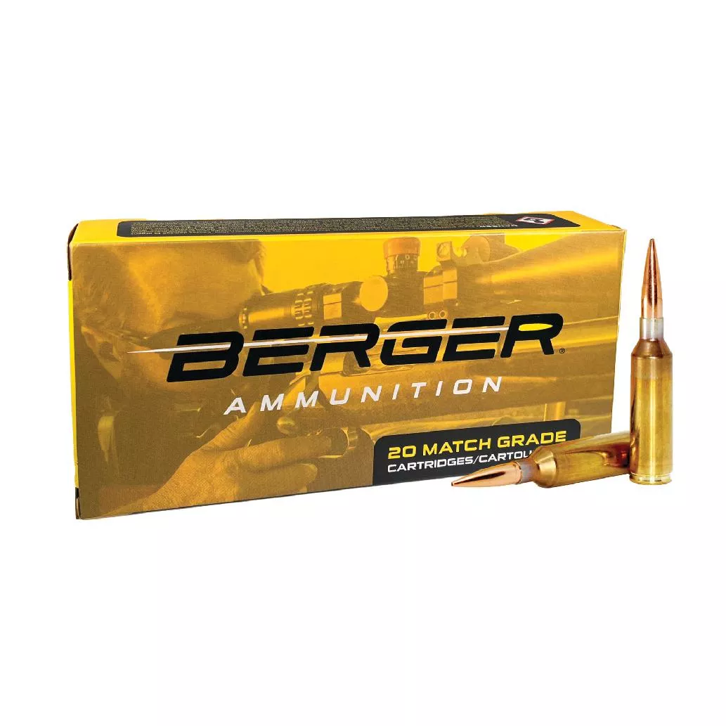 Berger Hybrid Target 6.5 PRC 153.5gr OTM 2930 fps 20/ct