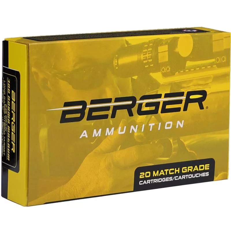 Berger OTM Tactical .338 Norma Mag 300gr OTM 2725 fps 20/ct