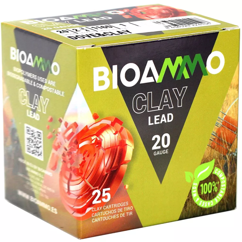 BIOAMMO Dove & Clay Shotgun Ammo 20 ga - 9 Shot Lead