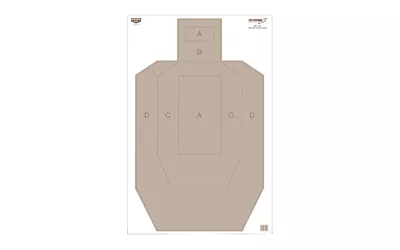 Birchwood Casey Eze-Scorer IPSC Targets - 100 Pack