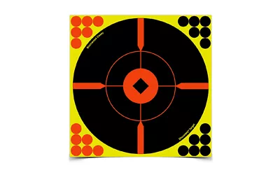Birchwood Casey Self-Adhesive Bullseye Shooting Targets - 50 Pack