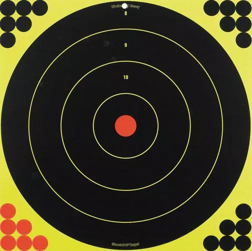 Birchwood Casey Shoot-N-C Bull's-eye Paper Targets - 12 Pack