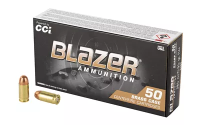 Blazer Brass .380 ACP 95GR FMJ Handgun Ammunition