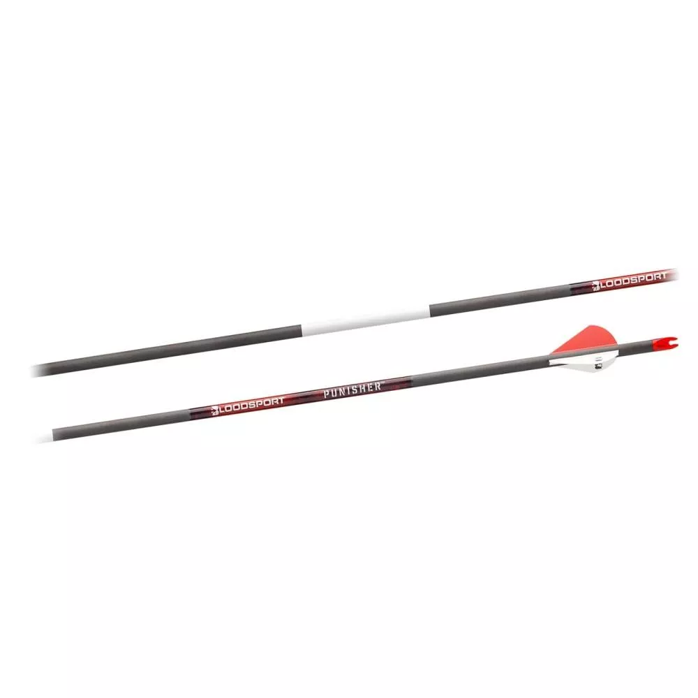 Bloodsport Punisher Arrow 400 Spine - 6 Pack