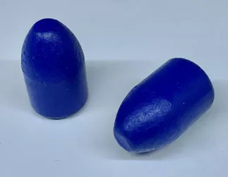 The Blue Bullets 50 Caliber (.501 Dia) BB50350RNFP 350 Grain Round Nose Flat Point Polymer Coated 100 Pieces