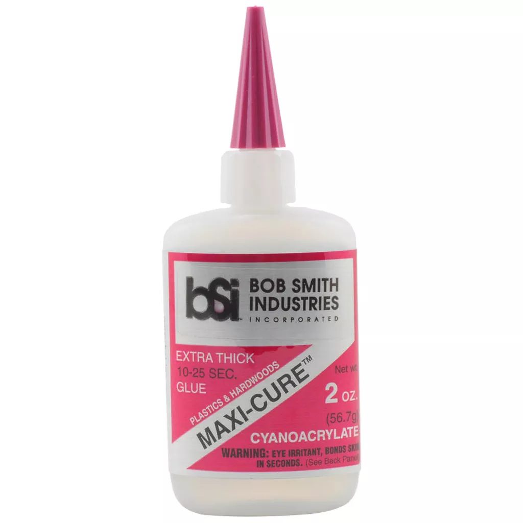 Bob Smith Maxi-Cure Glue 2 oz. for Archery Fletching