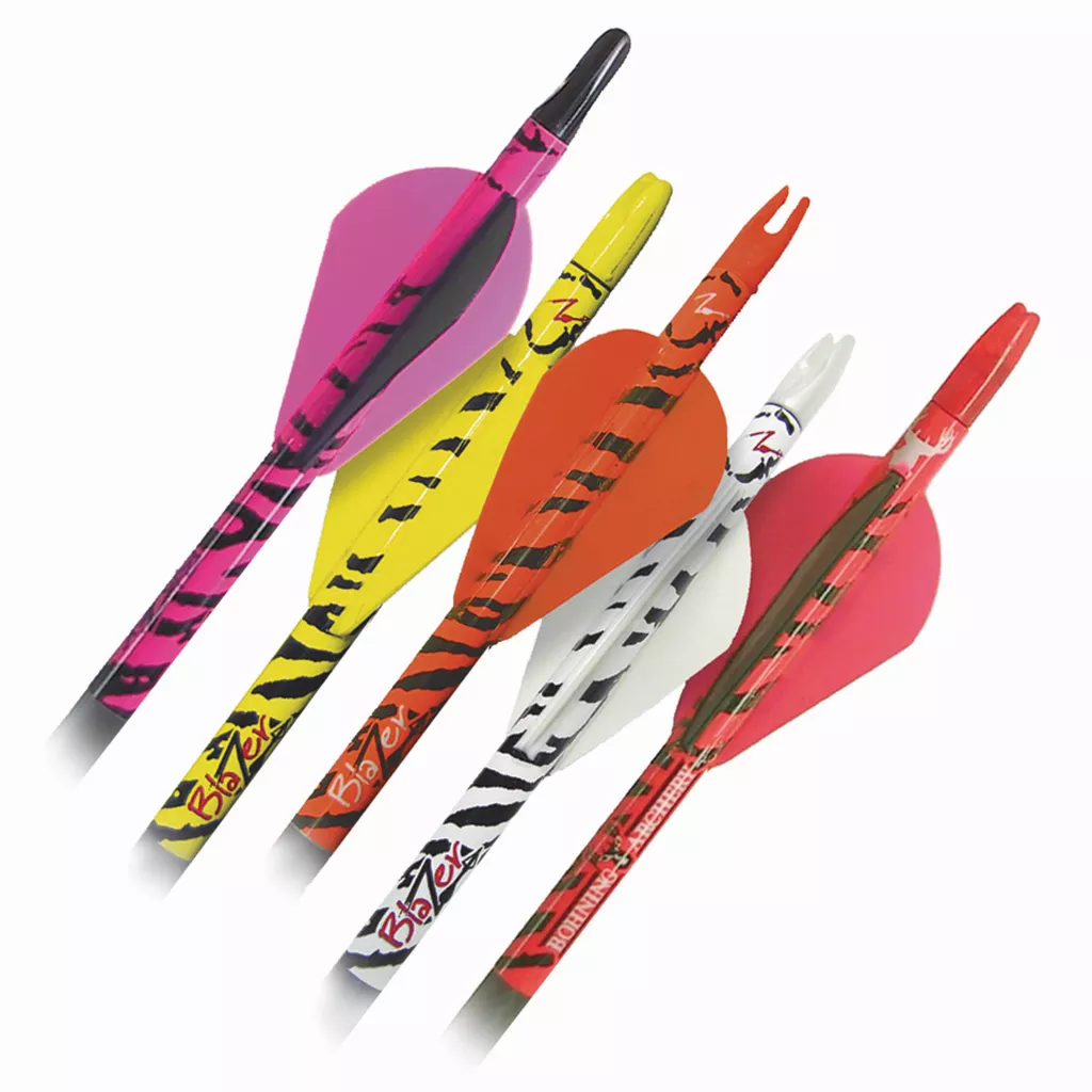 Bohning Blazer Arrow Wraps - Orange Tiger 4