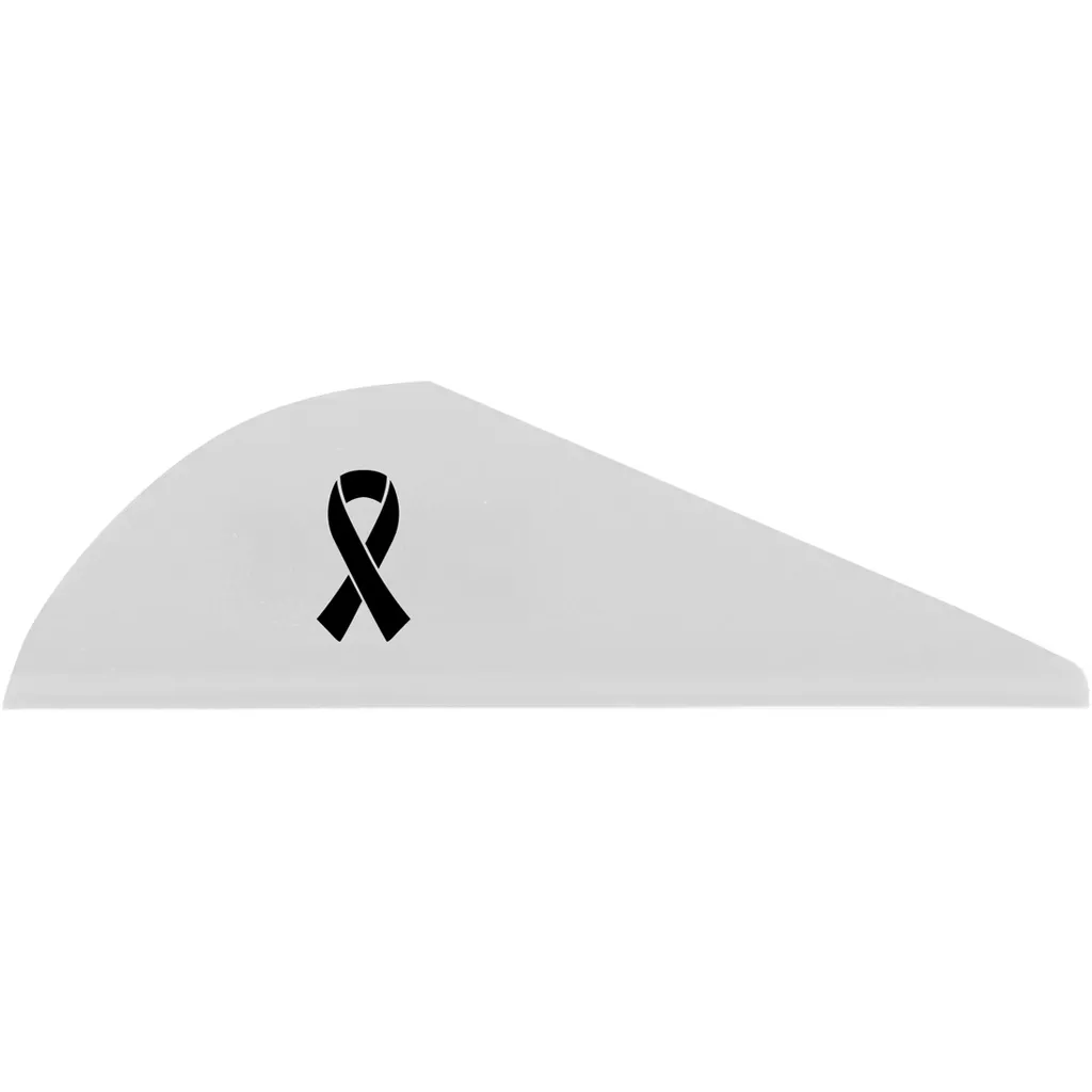 Bohning Blazer Vanes Awareness White - 36 Pack