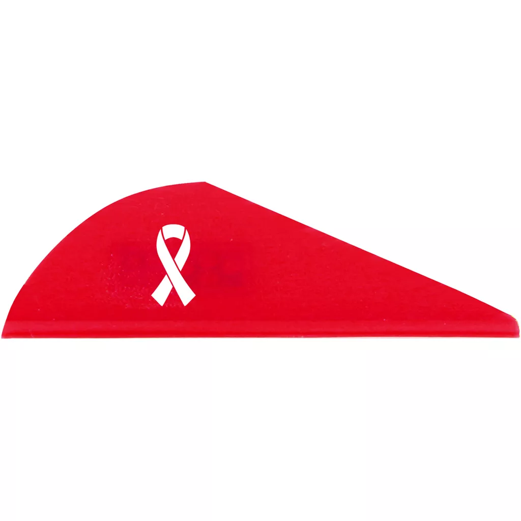 Bohning Blazer Vanes - Neon Red 36 Pack for Archery