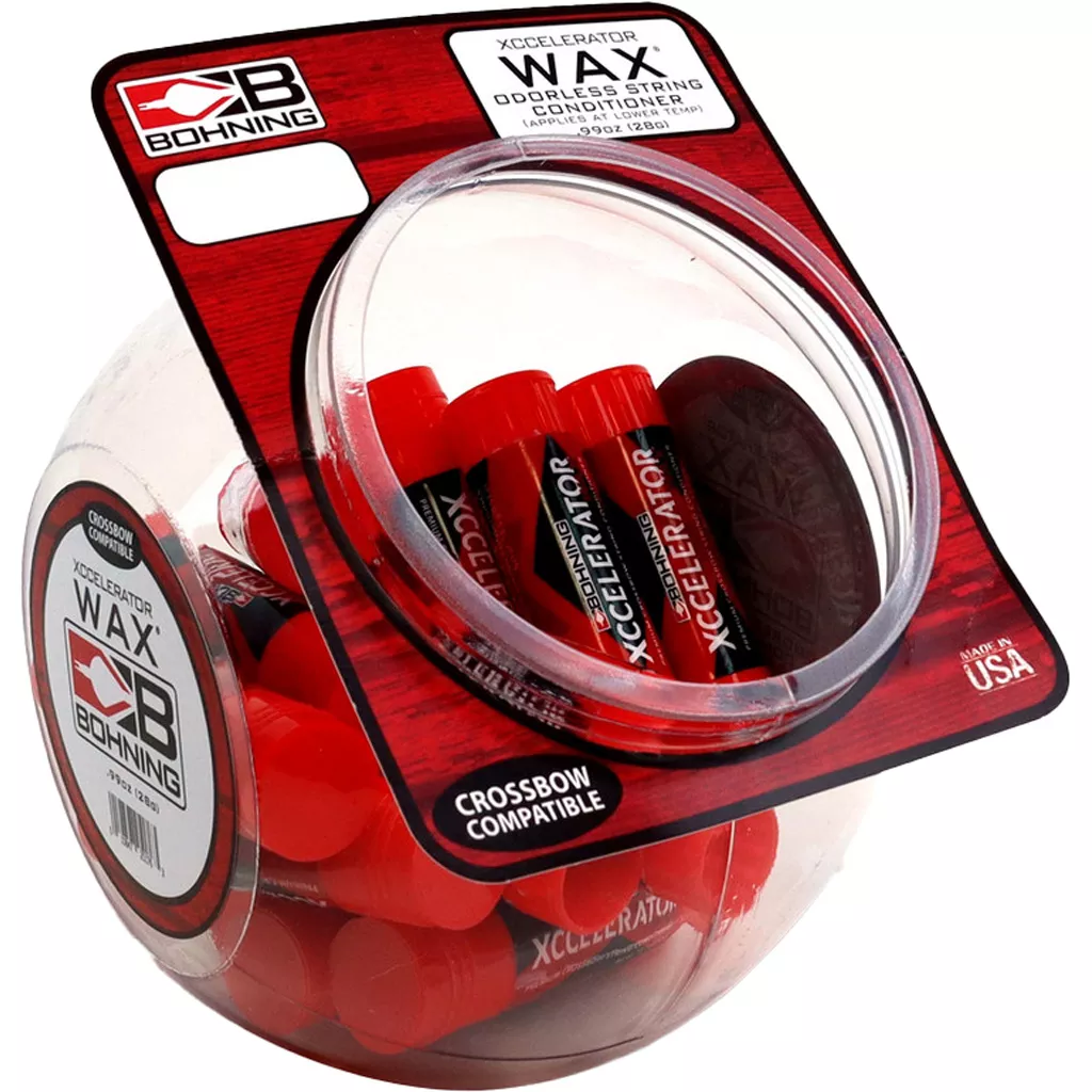Bohning Xccelerator Wax Fish Bowl - 16 Tubes of Premium Wax