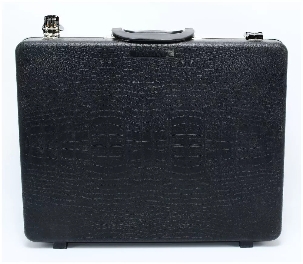 BOSSOUND Professional Carrying Case with Simulated Reptilian Skin Texture