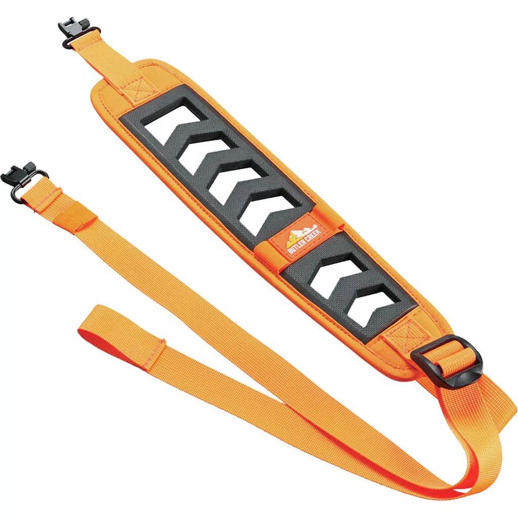 Butler Creek Featherlight Sling - Blaze Orange with Swivels