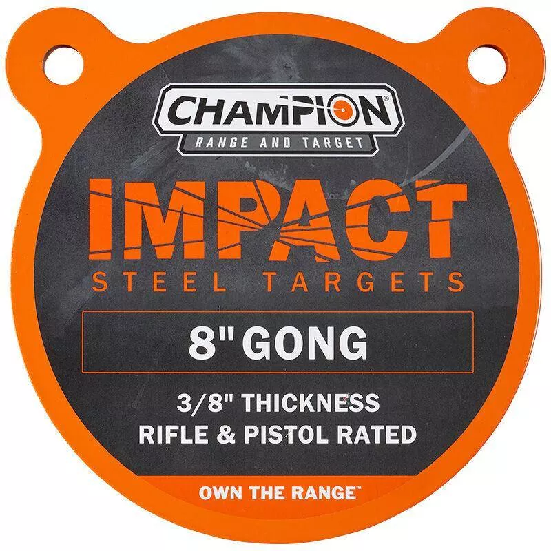 Champion Impact Steel Gong Target - 8