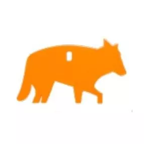 Champion Impact Steel Hanging Coyote Targets - 1/4