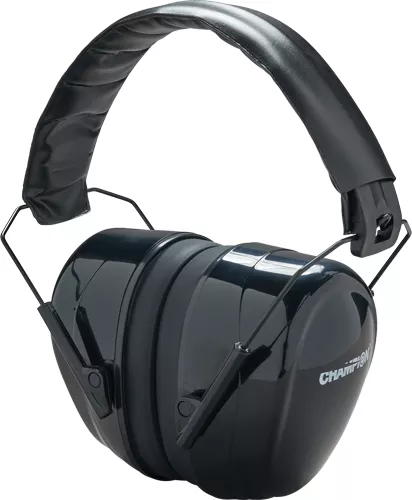Champion Passive Muff 27NRR - Black Ear Muffs