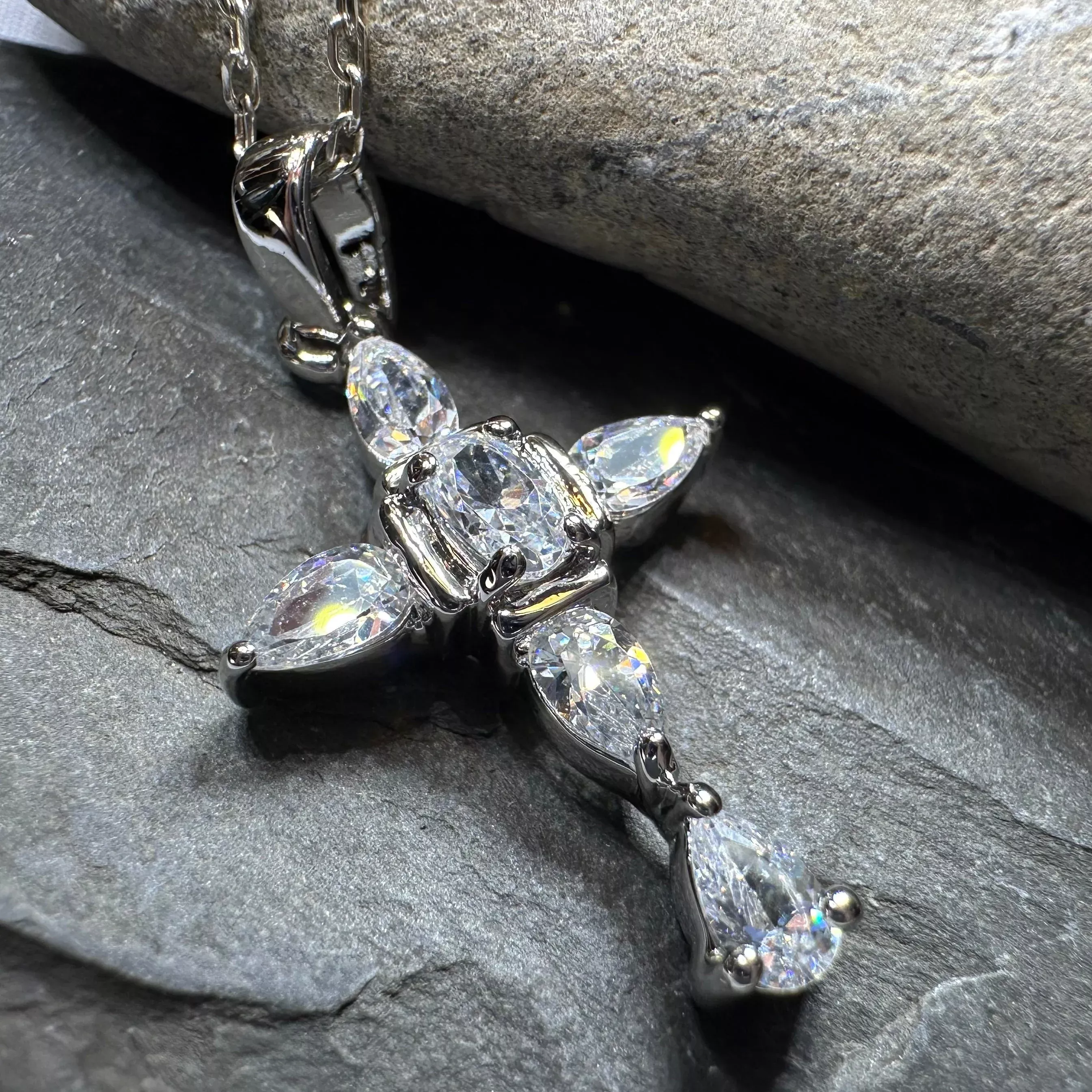 Clarice Celtic Cross Necklace