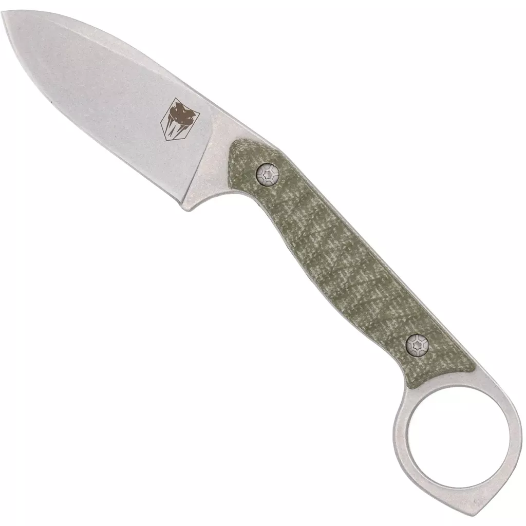 CobraTec Wolfteeth Fixed Blade Knife - OD Green