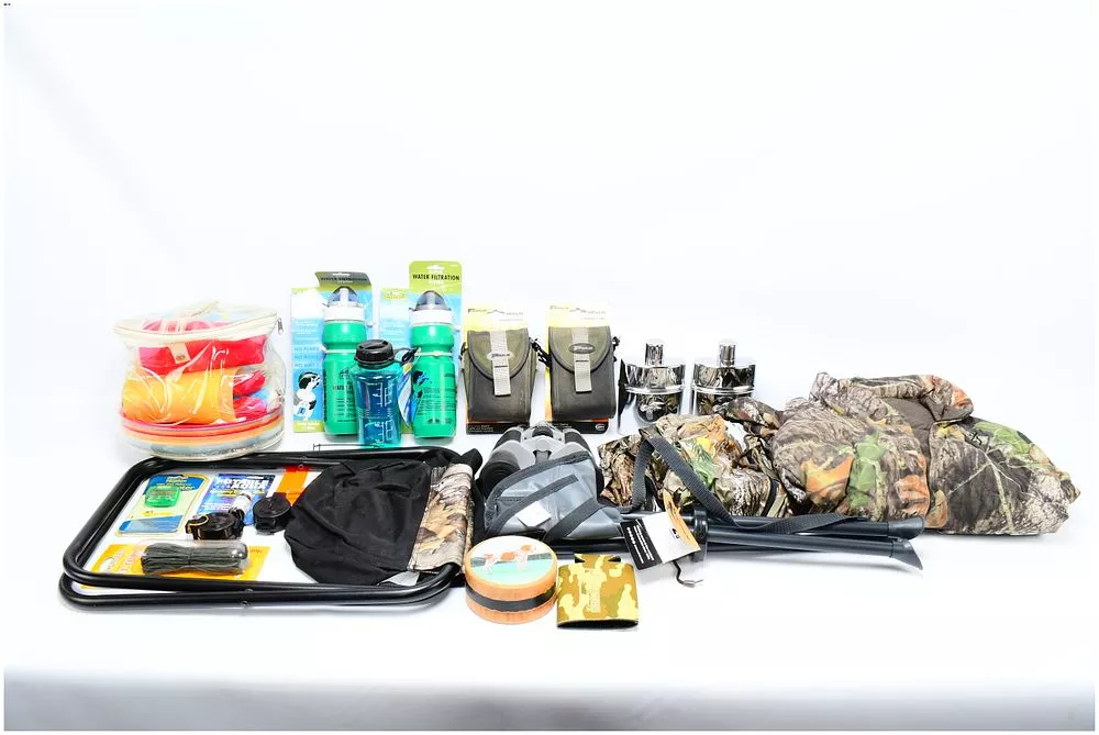 A Collection of Modern Outdoor, Hunting, and Survival Equipment