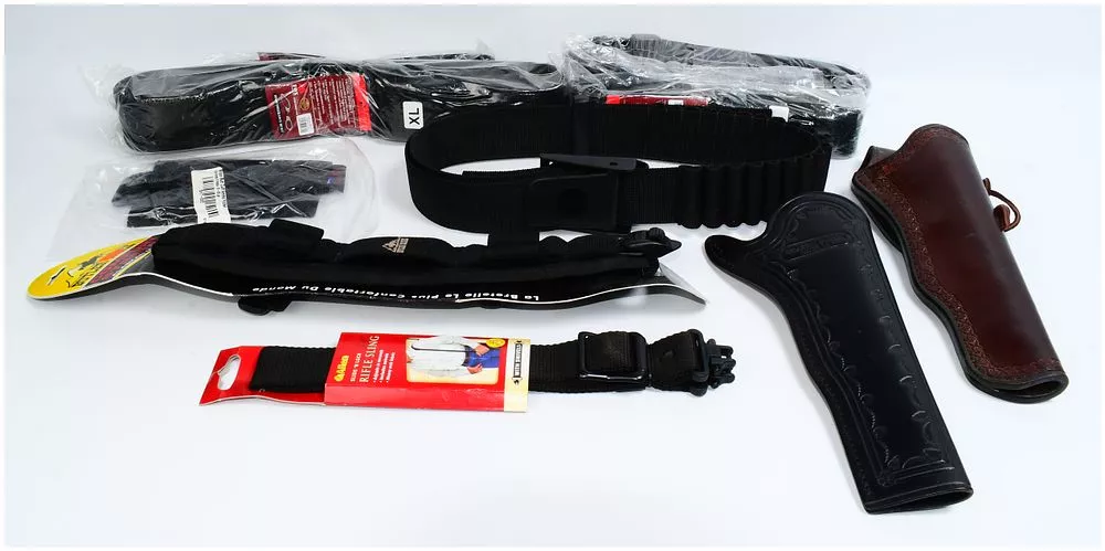A Collection of Modern Tactical and Western-Style Firearm Accessories