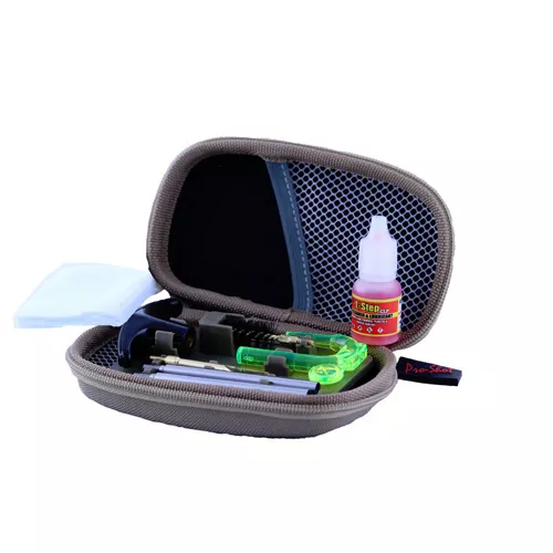 Compact Concealed Carry Pistol Cleaning Kit - 9MM to .45 Cal