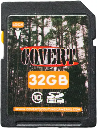 Covert Cameras 32GB Class 10 SD Memory Card