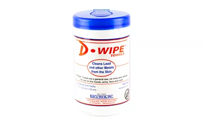 D-Wipe Towels 6-70 CT Canisters - Metal Dust Cleaning Wipes