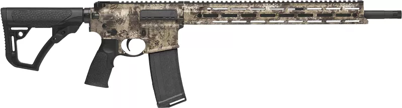 Daniel Defense M4 Hunter 5.56x45 Rifle - 18" Barrel, 32-Round Capacity, Kryptek Highlander Finish 818773022262