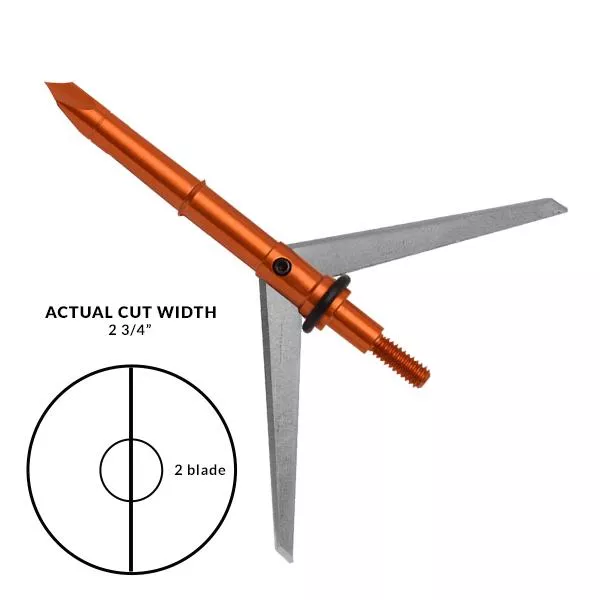 Dead Ringer Super-Freak Extreme Broadhead 100 Grain 2 Blade