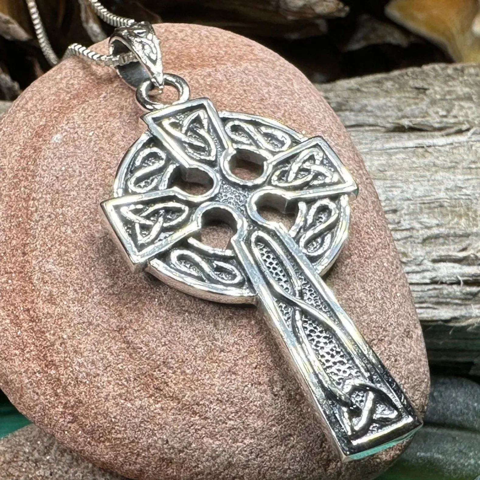Dedication Celtic Cross Necklace