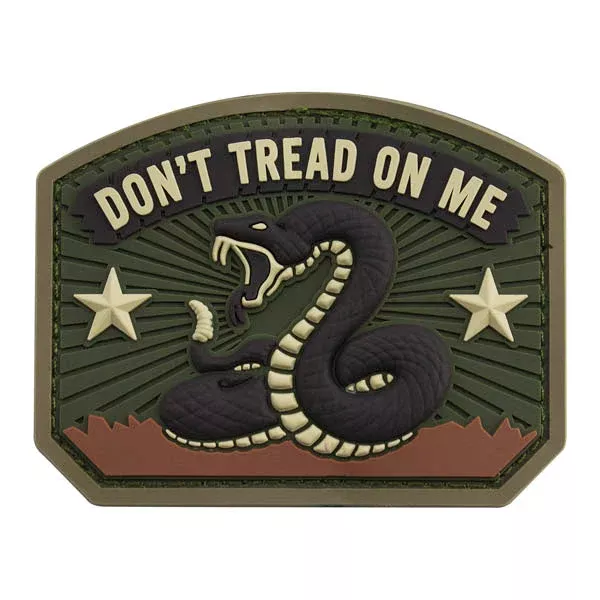 Don't Tread on Me PVC Patch - Multicam