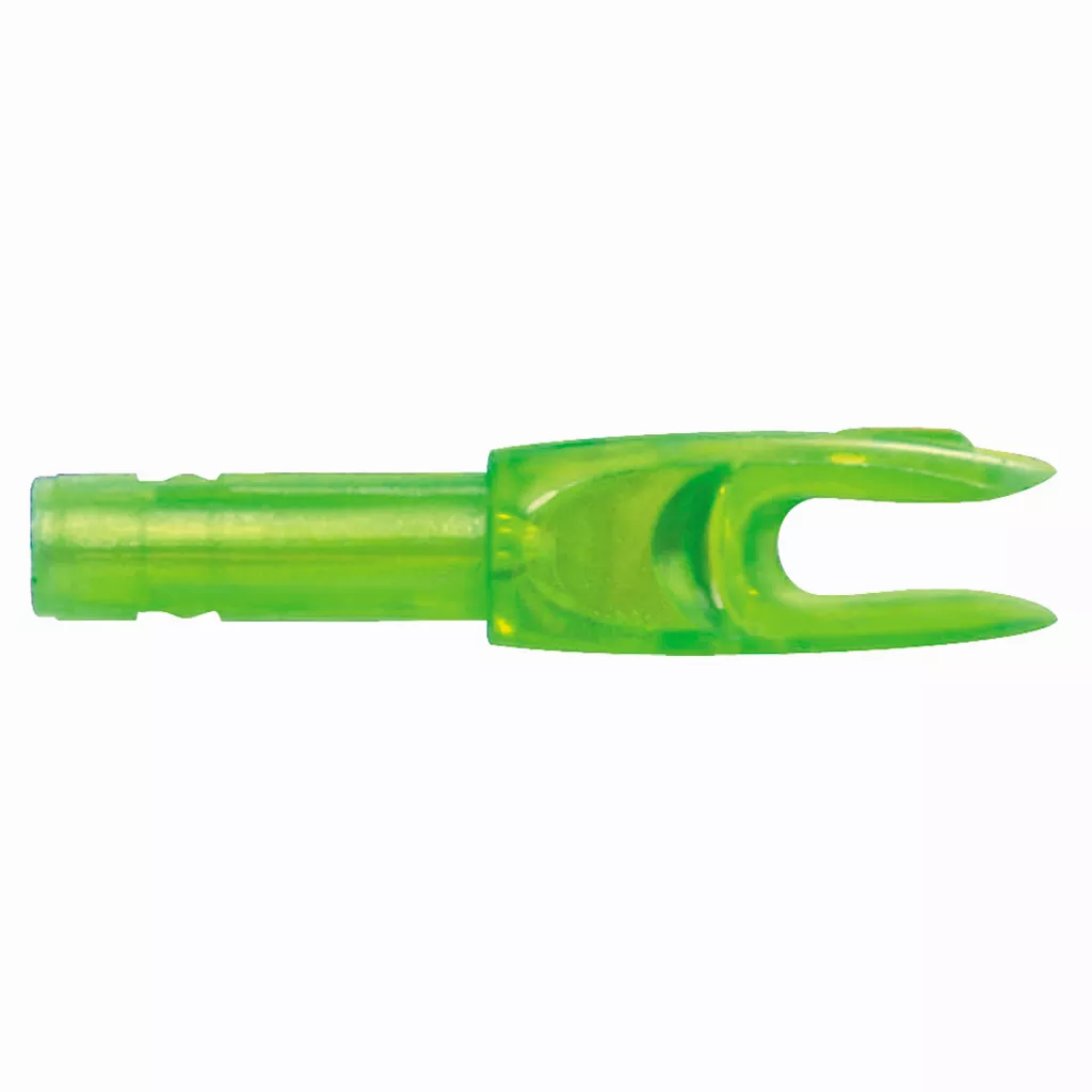 Easton 4mm G Nocks - Green Large Groove (100 Pack)