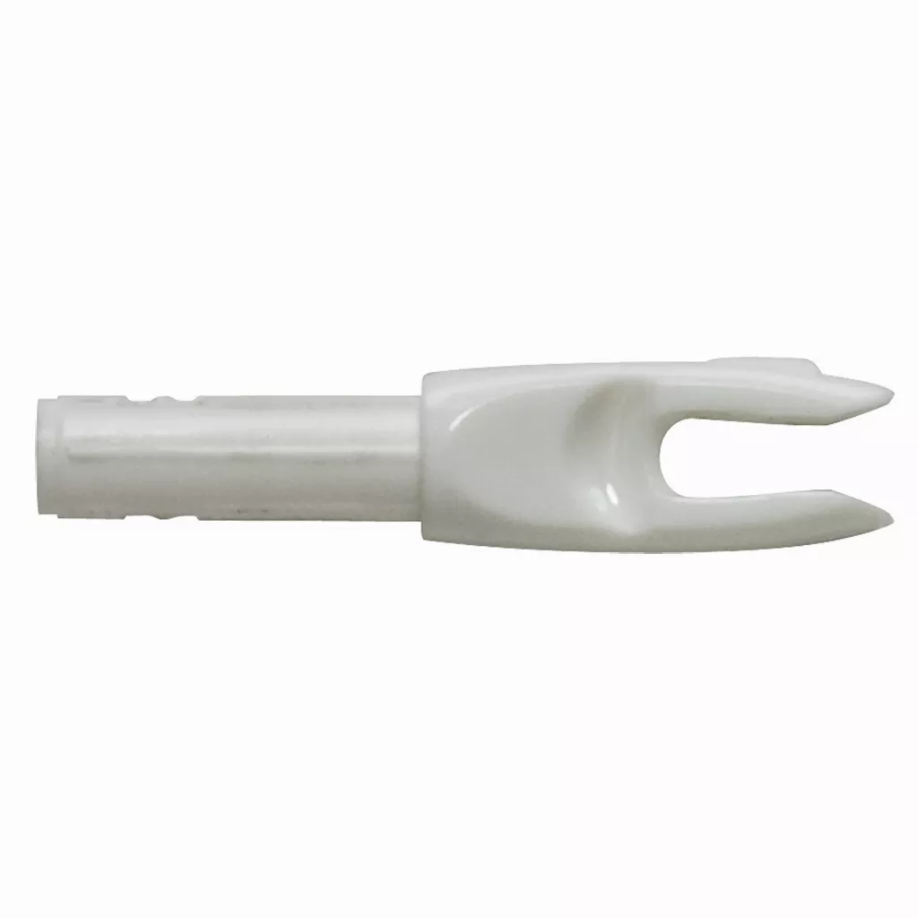 Easton 4mm G Nocks - White Large Groove (100 pk)